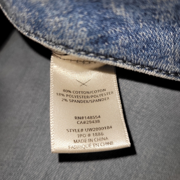 NEW - Unpublished Jeans Womens 27 Skinny Mid Rise Medium Wash Blue Denim Stretch - Picture 4 of 4